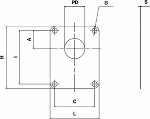 Pièces agricoles - Hydraulique - Joint Gr.2 norme européenne E2