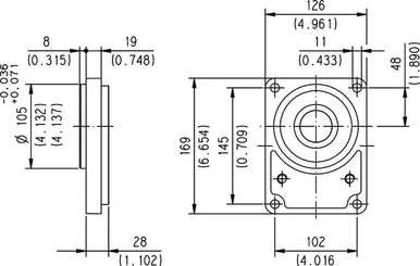 Pièces agricoles - Hydraulique - Pompe PLP30.27D0-56B3-LBM/BL-N