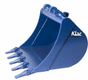 Godet de terrassement Klac system, D/ D3 300mm, dents Esco V13