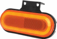 Feu de position LED, avec indicateur de direction, rectangulaire, 12-24 V, 124x49x20 mm, Kramp