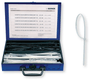Coffret F 3105 D colliers languette acier inox - 600 pcs (par 1)