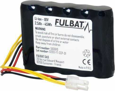 Pièces agricoles - Eclairage - Batterie Li-Ion 18V 2500 mAh