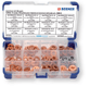 Coffret joints pour injecteurs common rail - 192 pcs (par 1)