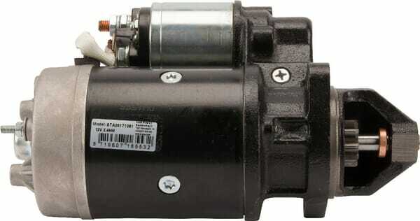 Pièces agricoles - Eclairage - Démarreur 12 V, 2,4 kW, 9 dents Kramp
