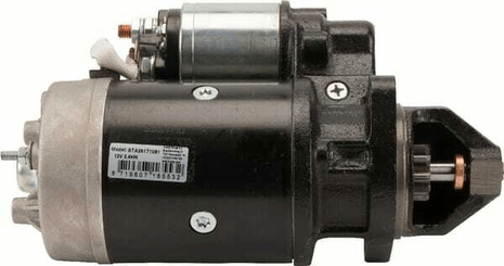Pièces agricoles - Eclairage - Démarreur 12 V, 2,4 kW, 9 dents Kramp