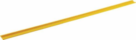 Rail porte-étiq. 1000mm jaune