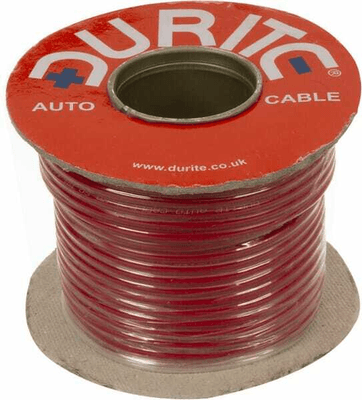 Pièces agricoles - Electricité - Câble 1x4,5mm² rouge