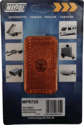 Pièces agricoles - Eclairage - Feu de gabarit rectangle orange 12V