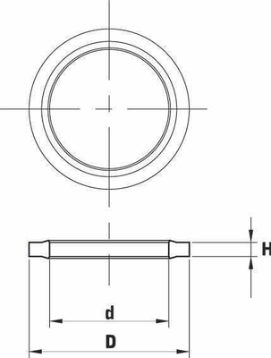 Pièces agricoles - Hydraulique - Joint de bride SAE 1/2"