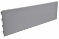 Pann. arr. 66,5x20cm blanc/alu