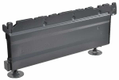 Pied bas 37x16 cm gris ard.