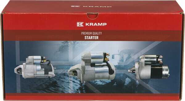 Pièces agricoles - Eclairage - Démarreur 12V 3.0kW 9 dents, Kramp