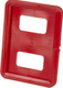 Affichage de prix "Click" A7 rouge