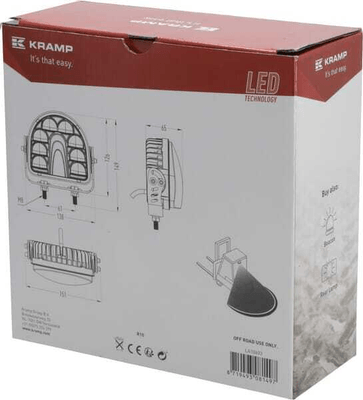 Pièces agricoles - Eclairage - Lampe de sécurité 20W LIGNE ARC ROUGE