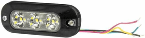 Clignotant 3 LED 12/24V ambré
