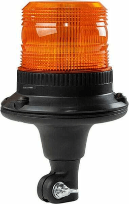 Pièces agricoles - Eclairage - Gyrophare argent flexible Mât DIN LED 12/24V