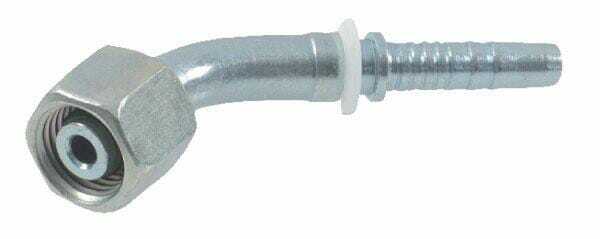 Pièces agricoles - Hydraulique - Raccord DN06-M14x150-8L 45°