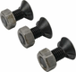 Kit boulons 3x M12x30 2N + écrous