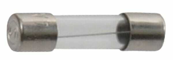 Pièces agricoles - Electricité - Fusible verre 4A longueur 20mm Siba