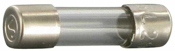 Pièces agricoles - Electricité - Fusible verre 0,4A longueur 20mm Siba