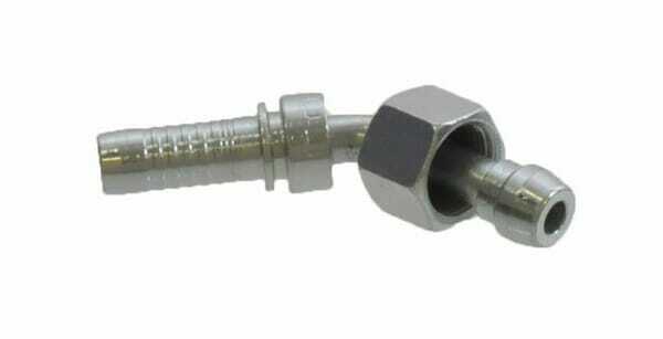Pièces agricoles - Hydraulique - Raccord 45° DN13-M20x150