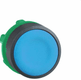 Bouton poussoir bleu(e)
