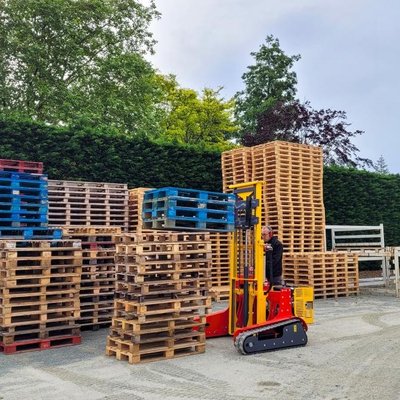 Materiels - Transpalette électrique - TRACKPALL 1800 SUR CHENILLES