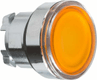 Bouton-poussoir lumineux jaune