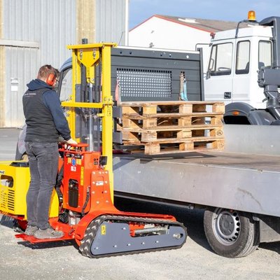 Materiels - Transpalette électrique - TRACKPALL 1800 SUR CHENILLES