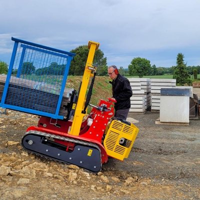 Materiels - Transpalette électrique - TRACKPALL 1800 SUR CHENILLES