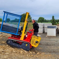 Materiels - Transpalette électrique - TRACKPALL 1800 SUR CHENILLES