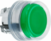 Caoutchouc bouton pous. vert
