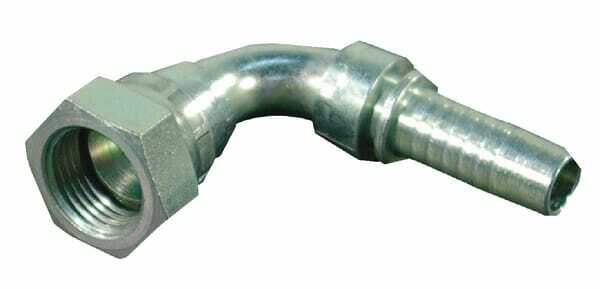 Pièces agricoles - Hydraulique - Raccord DN06-1/4 BSP 90°