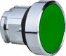 Bouton poussoir vert, à accr.