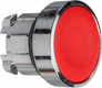 Bouton poussoir rouge, à accr.