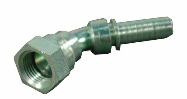 Pièces agricoles - Hydraulique - Raccord DN10-3/8 BSP 45°