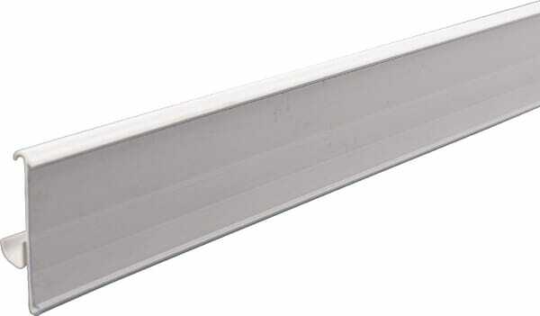 Pièces agricoles - Magasin - Rail porte-étiq. 985 mm bleu