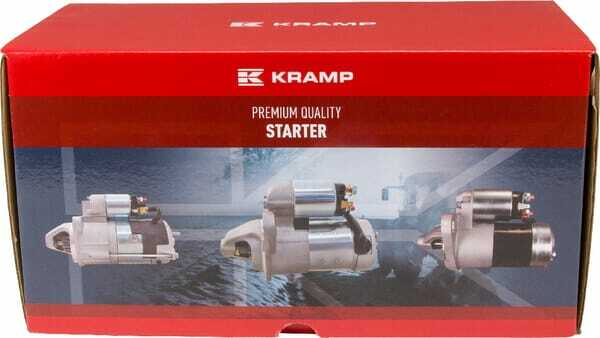 Pièces agricoles - Eclairage - Démareur 12V 2,8kW 10 dents, Kramp