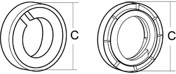 Pièces agricoles - TP pièce adaptable - Bague, J550