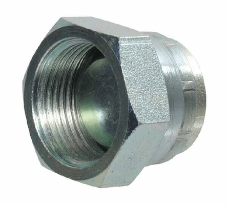 Pièces agricoles - Hydraulique - Bouchon avec écrou BSP 1/4