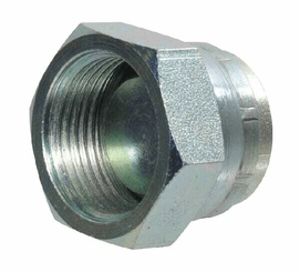 Pièces agricoles - Hydraulique - Bouchon avec écrou BSP 1/4