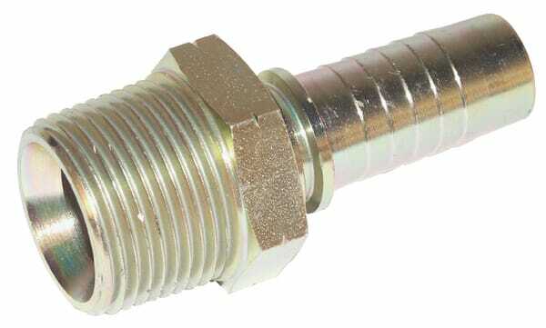 Pièces agricoles - Hydraulique - Raccord à sertir DN08-1/4 NPT