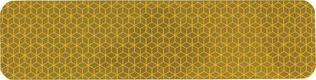 Ruban réfléch. jaune 50x200 mm