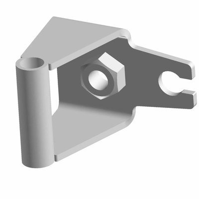 Pièces Quad & Motos - Pièces communes - BRKT-LATCH STRIKER,HOOD,REAR Polaris origine