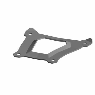 Pièces Quad & Motos - Pièces communes - REAR PLATE, BOLT BRACE, MATTE BLACK Polaris origine