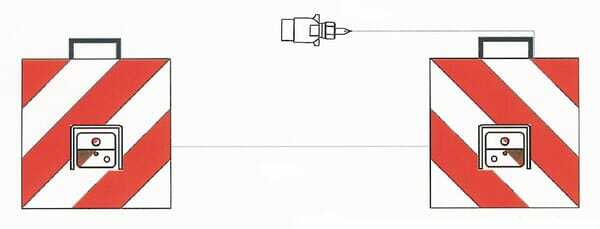 Pièces agricoles - Eclairage - Panneaux signalétiques + lampe