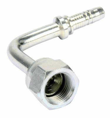 Pièces agricoles - Hydraulique - Raccord DN06-9/16 JIC 90° long