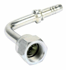 Pièces agricoles - Hydraulique - Raccord DN06-9/16 JIC 90° long