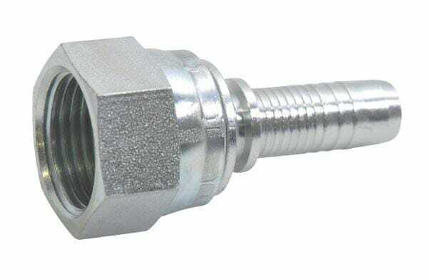 Pièces agricoles - Hydraulique - Raccord à sertir DN06-1/2 JIC