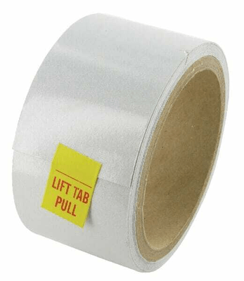 Pièces agricoles - Eclairage - Bande réfléchissante blanche de 50 mm